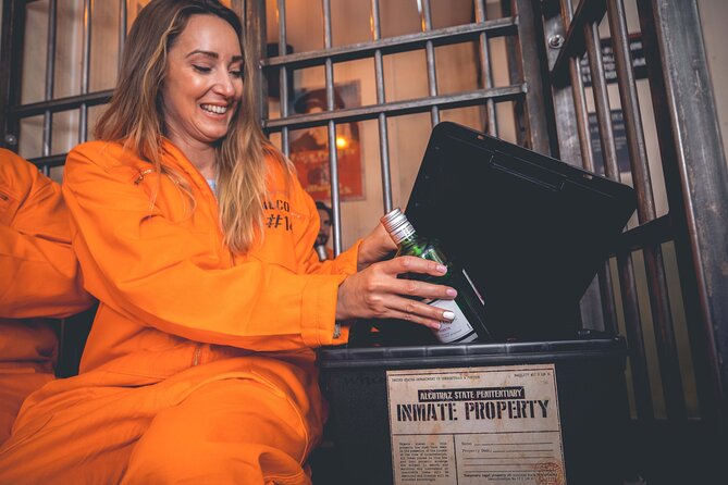 Alcotraz Prison Cocktail Experience in Manchester - Entering Cell Block Three-Four on Watson Street