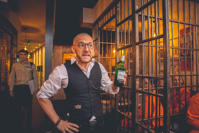 Alcotraz Prison Cocktail Experience in Manchester - The actors make or break the evening