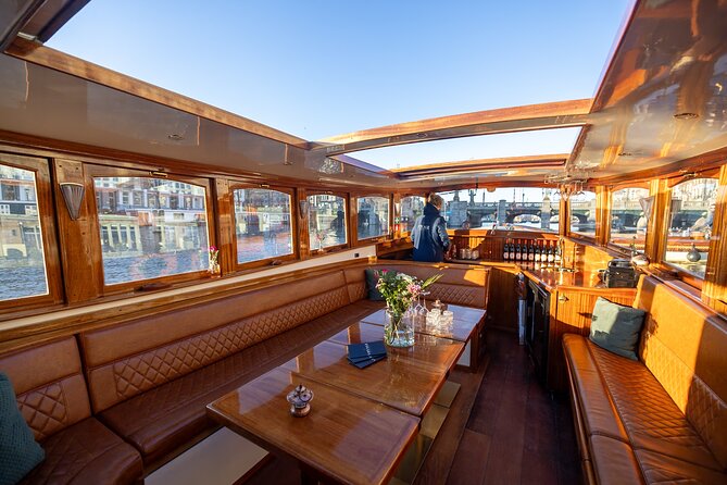 Amsterdam 2 Hour Small-Group Canal Cruise with Dutch Snacks & Bar - Key points to know before you book