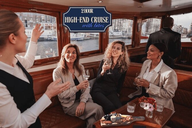 Amsterdam 2 Hour Small-Group Canal Cruise with Dutch Snacks & Bar - The Amstel River and Magere Brug