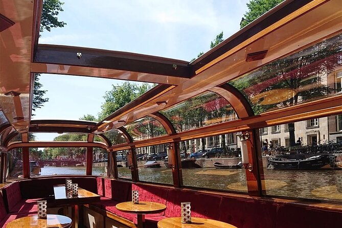 Amsterdam 2 Hour Small-Group Canal Cruise with Dutch Snacks & Bar - Rijksmuseum, NEMO, and Central Station