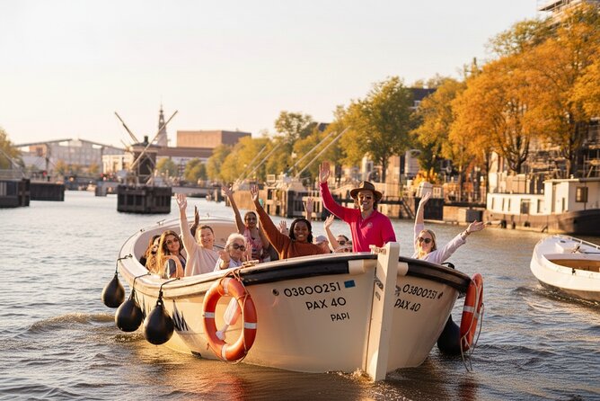 Amsterdam 90 minutes Canal Cruise with bar and snacks on board. - Entertainment, Churches, and Canal-House Life