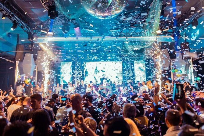Amsterdam Nightlife Ticket & Bottle of Champagne - Rembrandtplein: Ten Clubs in One Nightlife District