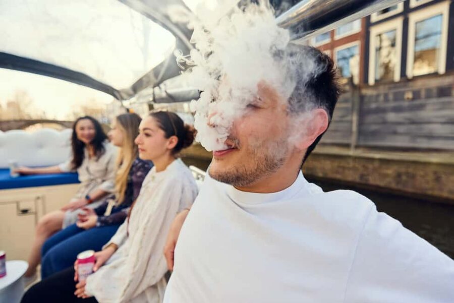 Amsterdam: Smoke & Cruise on covered Cannabis Boat With Bar - Quick take: what makes this cruise worth considering