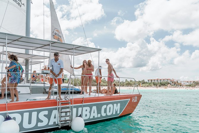 Aruba Happy Hour Sunset Sail with Savory Bites and Cocktails - Savory bites every 15 minutes