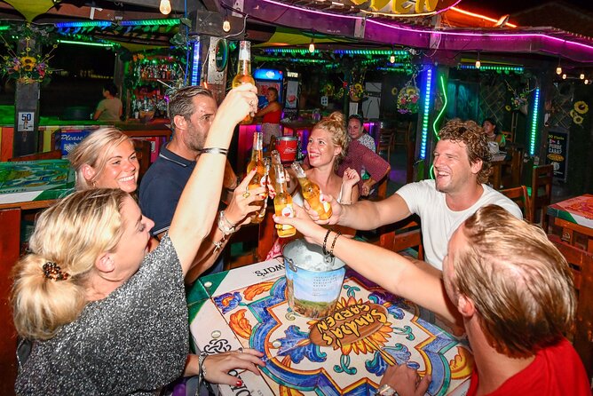 Aruba Nightlife and Barhopping on Chogogo Party Bus - Cruising downtown with the DJ
