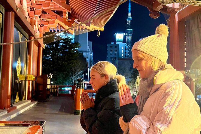 Asakusa Foods & Drinks, Culture Nightlife - Senso-ji after dark