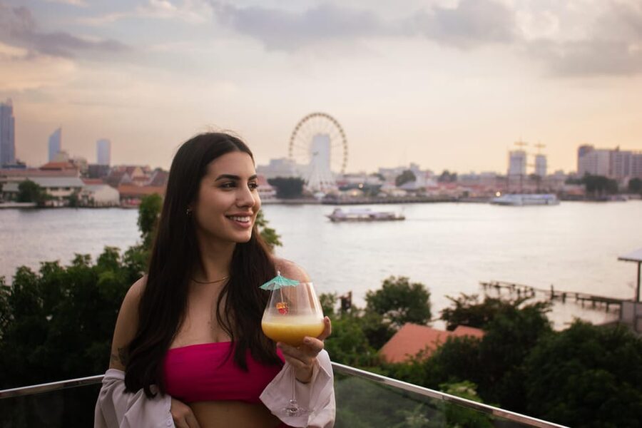 Bangkok: Dark Waters Rooftop Bar at Ten Six Hundred - Gourmet tapas for a light evening meal