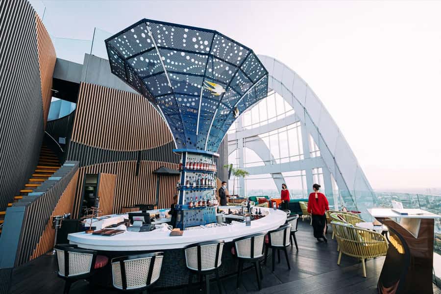 Bangkok: Red Sky 57th Floor COCOA XO Bar - Chocolate desserts and the workshop visit