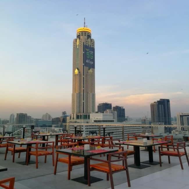 Bangkok: Walk Rooftop Bar at Centara Watergate Hotel - Rooftop views at Centara Watergate