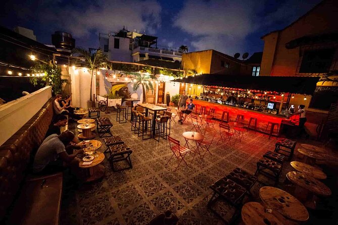 Bar Tour for Guys and Bachelor Parties - Starting with a terrace drink in Centro