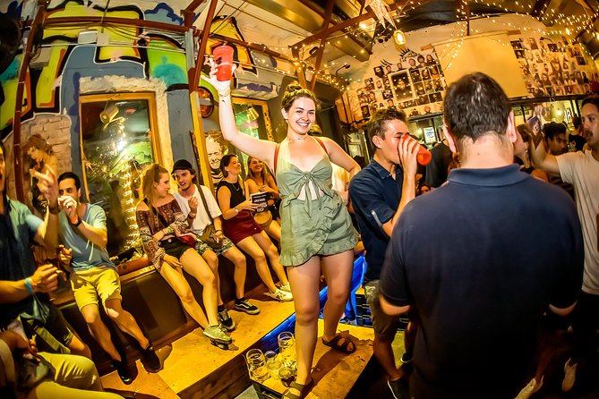 Bingo Bar Crawl - Two welcome shots, then pace yourself