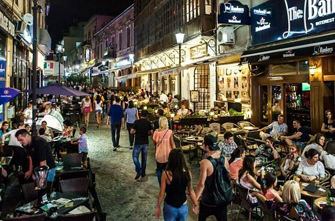 Bucharest Private Old Town Pub and Bar Crawl with Guide - Trinity College Pub and the possible rooftop stop