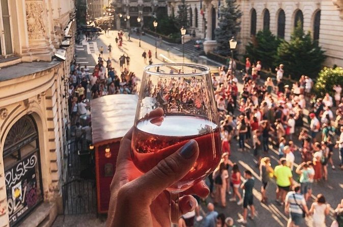Bucharest VIP Bar Crawl in Lipscani 'Old Town' - Dinner before the first drink