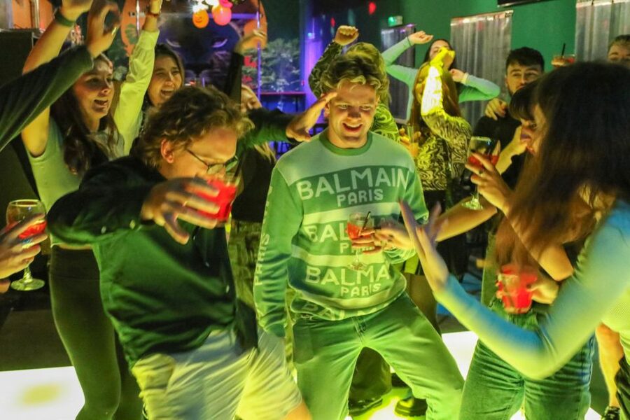 Budapest: Bar Crawl Tour with Local Drinks - Madách Imre út 13-14 and the evening’s late shift