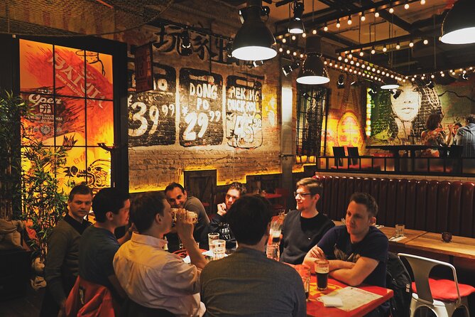 Budapest Night Tour with Drinks, Ruin Bars and Club - A quiet first drink near the Great Synagogue
