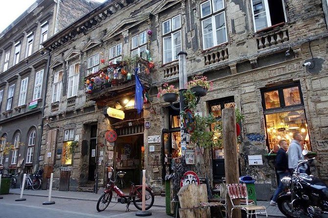 Budapest Ruin Bars Evening Walking Tour with Drinks & Street Food - What to expect at the three bars