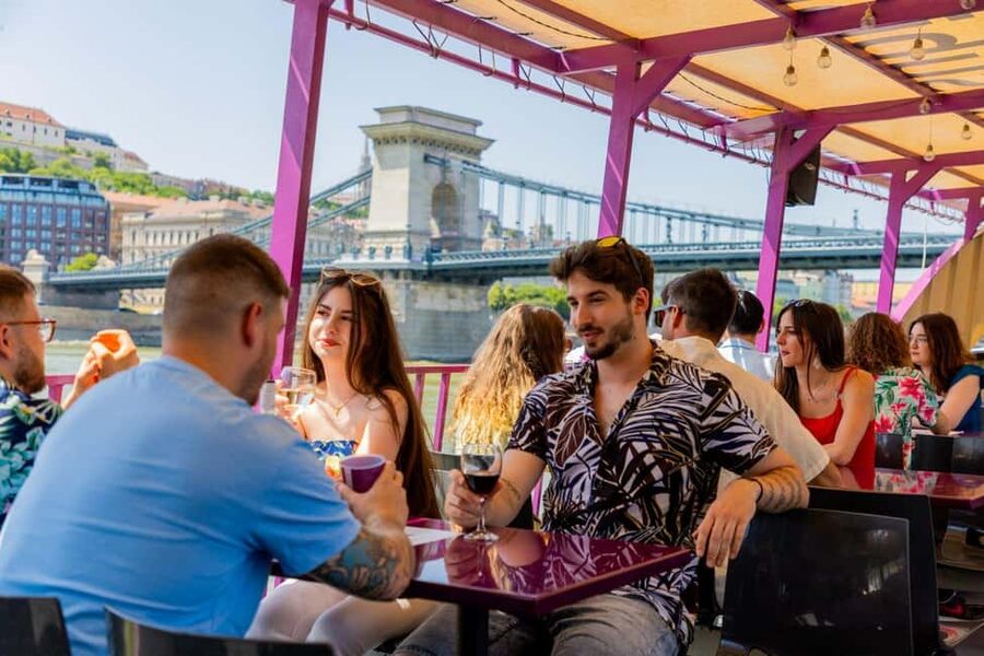 Budapest: Sunset Cruise with 2 Cocktails - Bálna, Müpa, and the Return to Dock 11