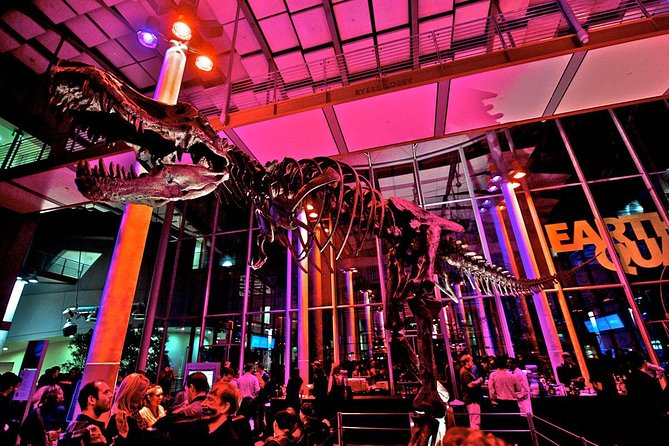 California Academy of Sciences NightLife Plus Admission Ticket - A private bar inside Gems and Minerals Unearthed
