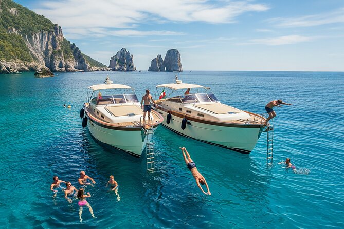 Capri in a Day: Boat Tour + City Visit + Free Bar + Brunch - Why seeing Capri from the sea makes sense