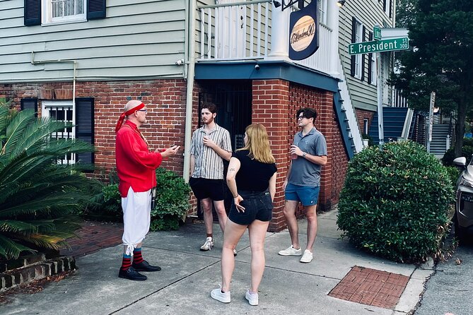 Captain Stoner's Haunted Dive Bar Crawl in Historic Savannah - Starting at Colonial Park Cemetery after dark