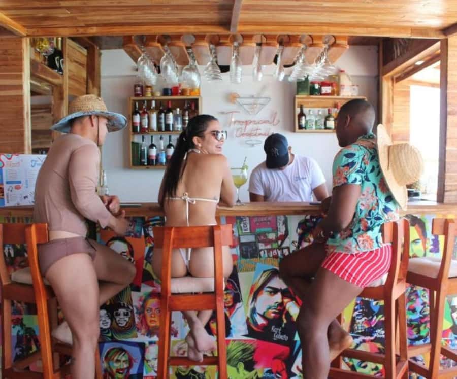 Cartagena: Cristal Beach Day Trip with Cocktail and Lunch - Lunch with coconut rice and plantains