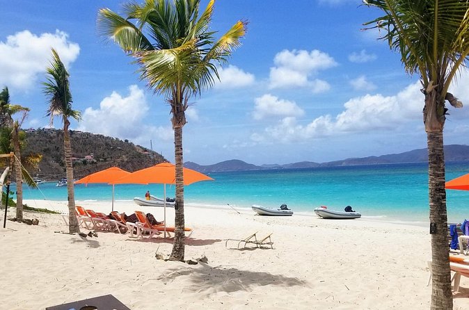 Catamaran Sail to Jost Van Dyke (Soggy Dollar Bar) - White Bay and three hours at the Soggy Dollar Bar