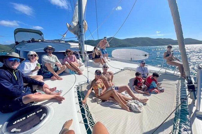 Catamaran Sail to Jost Van Dyke (Soggy Dollar Bar) - What the drinks and small group add