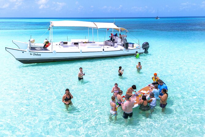 Catamaran Snorkel Adventure to El Cielo and The Money Bar Beach - Colombia Deep Reef and the second water stop