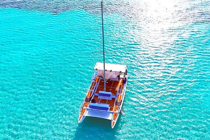Catamaran Snorkel Adventure to El Cielo and The Money Bar Beach - Sun protection, swimming ability, and family fit