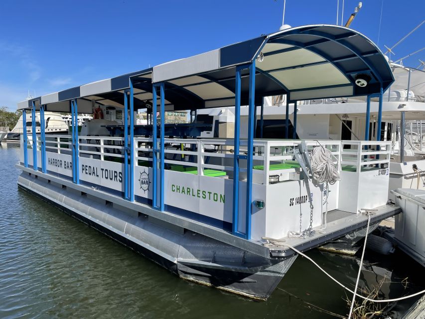 Charleston: Harbor Bar Pedal Boat Party Cruise - What the Charleston party cruise is really like