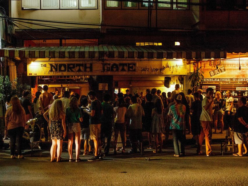 Chiang Mai: Chiang Mai Bar Hopping Guided Night Tour - The Riverside Bar is the scheduled finish