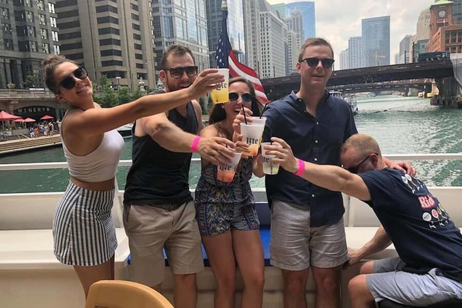 Chicago: Tiki Bar Cruise on Chicago River or Lake Michigan - What the tiki boat adds to a Chicago river ride
