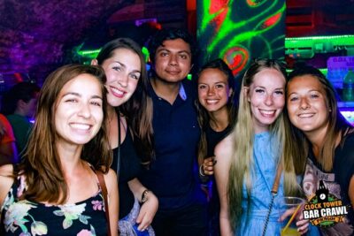 Clock Tower Bar Crawl ending at Prague’s BIGGEST rooftop CLUB