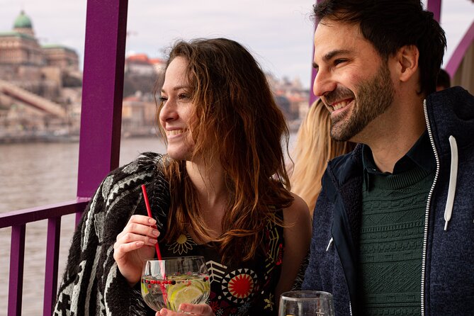 Cocktail Cruise and City Views on the Danube in Budapest - The southern riverfront: university, Petőfi Bridge, and the Whale