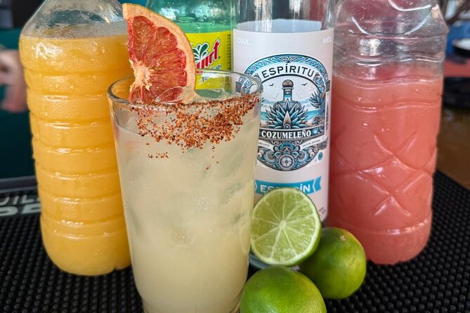 Cocktail Making in Cozumel Mexico - Señor and the Queen makes a practical meeting point