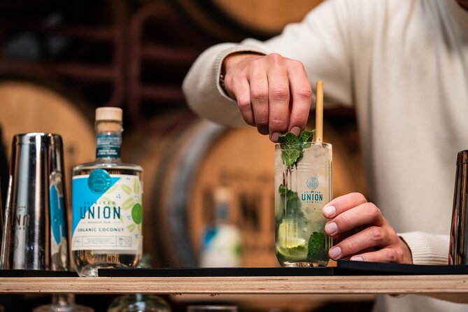 Cocktail workshop @ Spirited Union Rum Co. (Amsterdam) - Your workstation and three cocktails