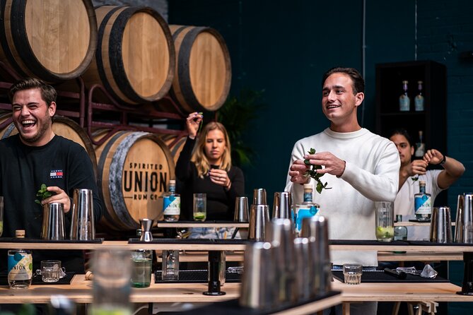 Cocktail workshop @ Spirited Union Rum Co. (Amsterdam) - What the $54.25 price means