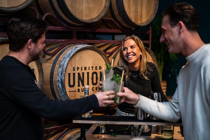 Cocktail workshop @ Spirited Union Rum Co. (Amsterdam) - Who will enjoy it most