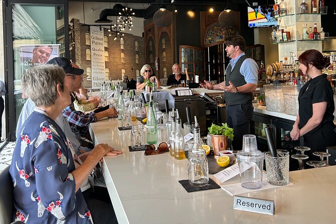Cocktails and Conversations: Group Cocktail Making Class - What happens during the one-hour class