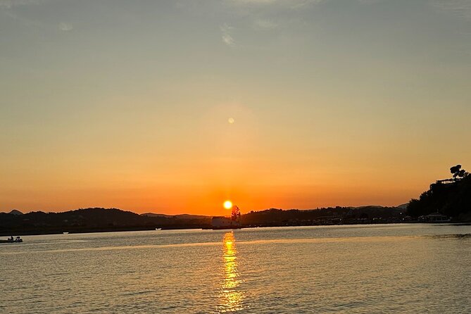 Corfu: Sunset Cruise on a Wooden Vessel with Cocktails & Bites - Mon Repos, royal connections, and Paleopolis