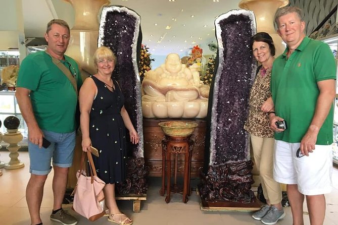 DA NANG NIGHTLIFE Tour with MARBLE MOUNTAIN & LADY BUDDHA STATUE, DRAGON BRIDGE - Dinner and Da Nang after dark