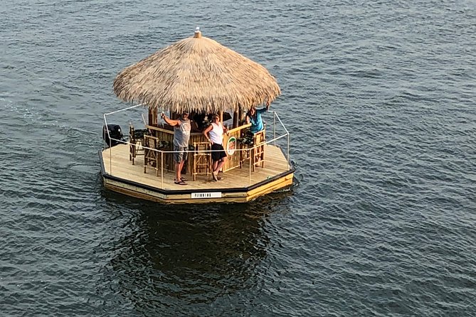 Destin's Floating Tiki Bar Cruise: 360° Harbor Views - Why the captain can make or break the outing