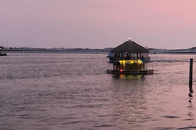 Destin's Floating Tiki Bar Cruise: 360° Harbor Views - The 90-minute ride, from departure to return