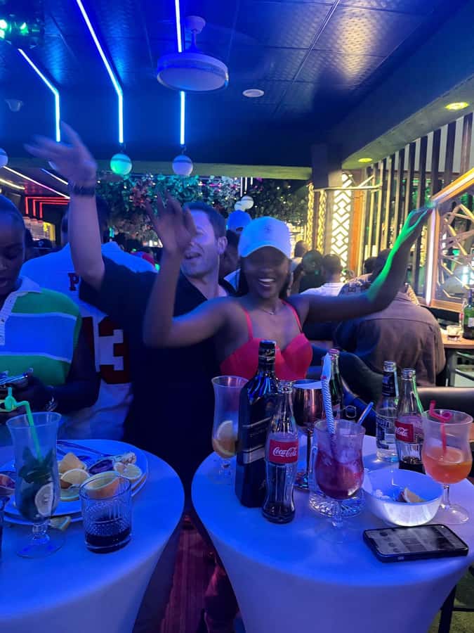 Discover Kigali's Nightlife with Aline - Moving through Kigali’s pub street