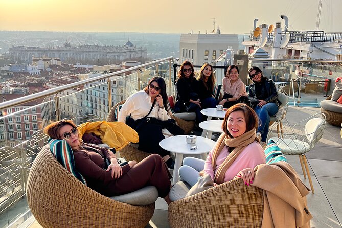 Explore Madrid Rooftop Bars - Second stop: a department-store rooftop at Plaza del Callao