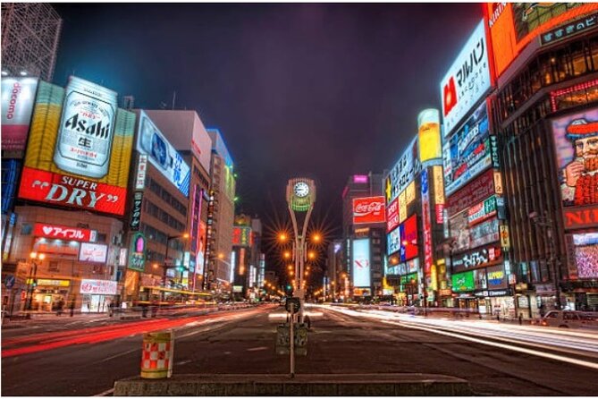 Exploring Hokkaido Nightlife Susukino Evening Walking Tour - Neon streets, local pubs, and the Nikka sign