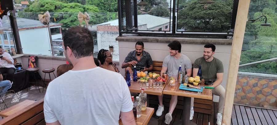 Flavours Of Colombia Fruit & Cocktail Tasting - A rooftop setting above Medellín
