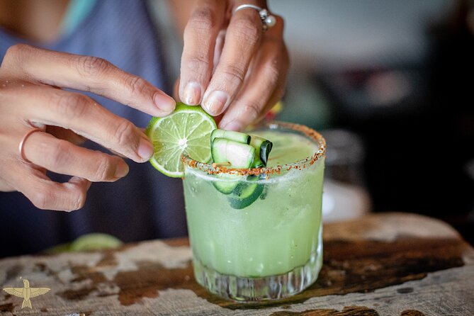 Food & Mixology Tour:Tequila,Tacos, Mezcal and Agave Cocktails - Stop three: mezcal and your own tequila paloma