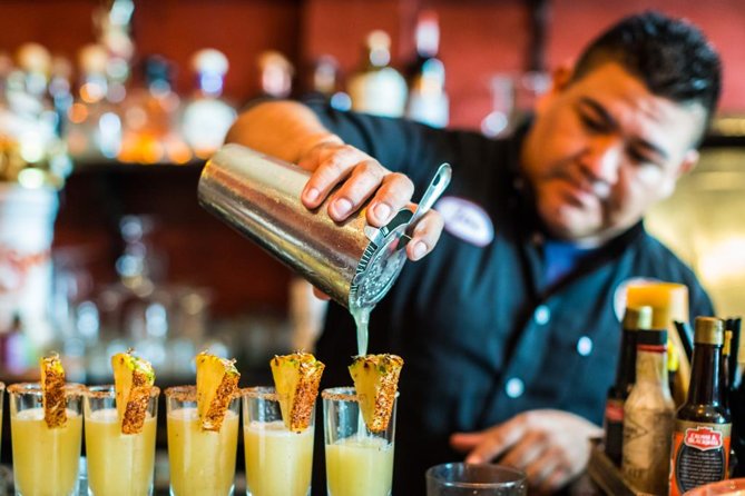 Food & Mixology Tour:Tequila,Tacos, Mezcal and Agave Cocktails - Stop two: seafood, fried taco, and raicilla